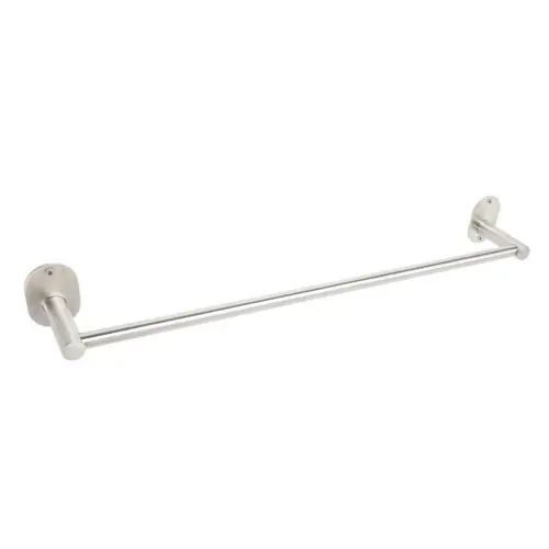 Metaform Blizz Porta asciugamani a barra in acciaio inox AISI 304 spazzolato 50 cm con fissaggio a parete e viti incluse, accessori per il bagno porta salviette Nieuw