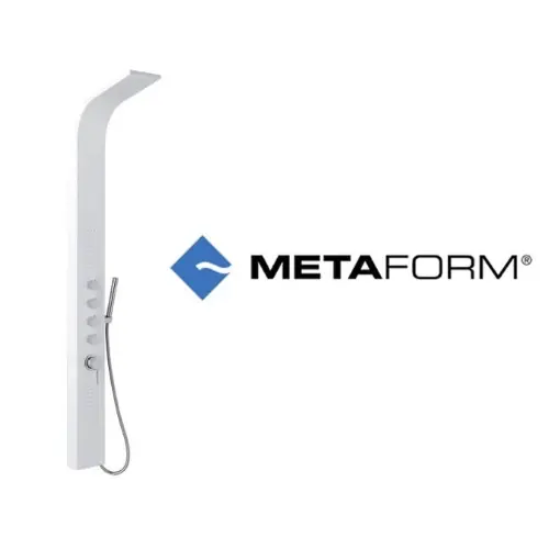 Express Levering Metaform mod Danubio parete colonna doccia idromassaggio bianco bagno
