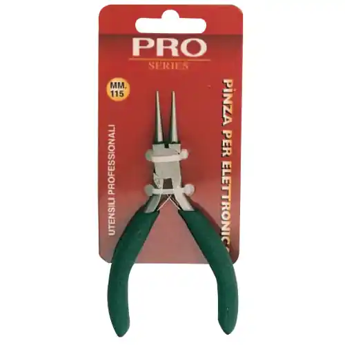 Voordeelprijs mini pinza per elettricista 115 mm art 203 con becchi tondi becco tondo