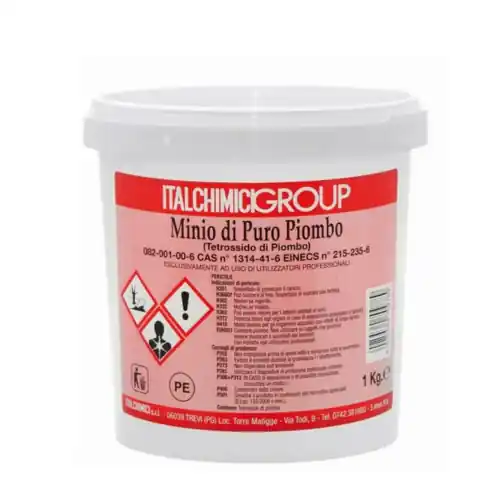 Betrouwbaar Minio di piombo da 1 kg in polvere uso professionale per pitture