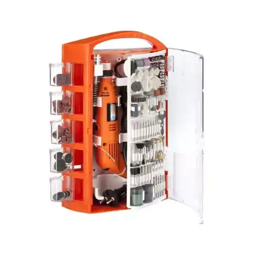 minitrapano multifunzione albero flessibile 135W 200 accessori valigetta Tijdelijk Beschikbaar