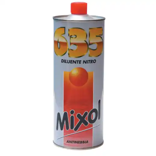 Mixol 20 lt diluente nitro antinebbia per diluizione di smalto vernice CEE Gratis Retour