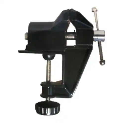 morsa morsetta da banco in metallo con base fissa apertura max 50 mm Koop Online