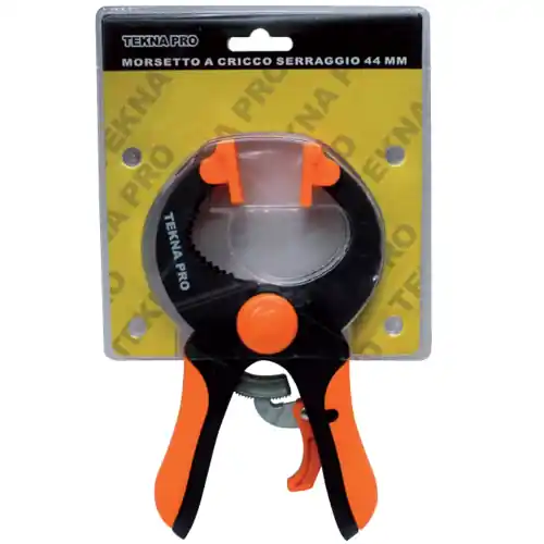 Bestel Nu Morsetto a cricco cricchetto con serraggio apertura max 44 mm pinza speciale