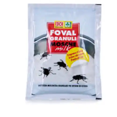 moschicida in granuli insetticida esca per mosche Foval Milk 100 gr Koop Online