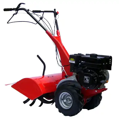 Motocoltivatore Eurosystems a quattro tempi MC67 / LC 170 FT trattore 4,8 kW 212 cc 2 velocità + retromarcia ruote pneumatiche Op = Op
