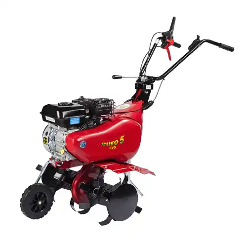 Motozappa Euro 5 Evo motore 4 tempi a benzina Briggs&Stratton CR 950 Series 208 cc avviamento a strappo fresatura 75 cm per orto Shop Nu