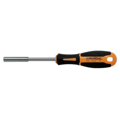 Actieprijs Mundial Cacciavite portainserti magnetico attacco 1/4" con manico ergonomico antiscivolo utensili attrezzi bricolage