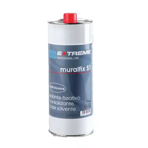 Veilige Betaling Muralfix s1 incolore fissativo isolante consolidante al solvente 1 lt a base di resine acriliche