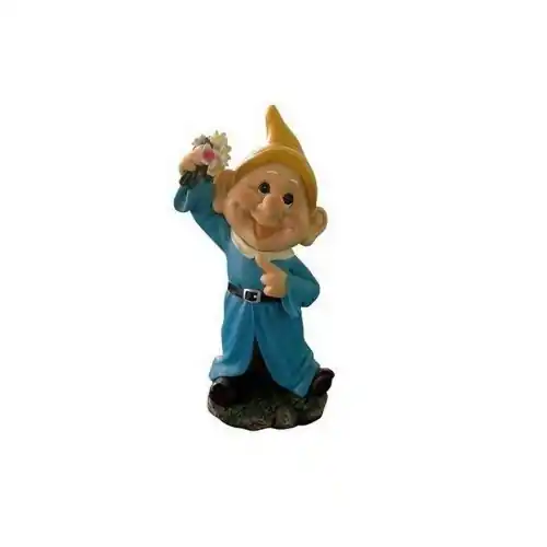 Beperkte Voorraad Nano statuetta da giardino art. 214/5 in poliresina da esterno per giardini spazi verdi e parchi