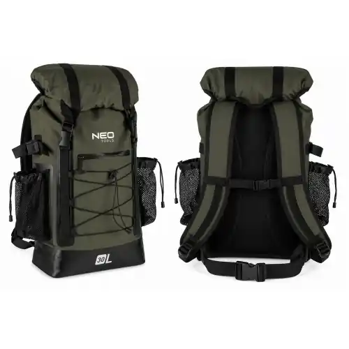 Op = Op Neo Tools zaino per escursioni da 30lt in PCV 600D e poliuretano termoplastico impermeabile colore verde scuro
