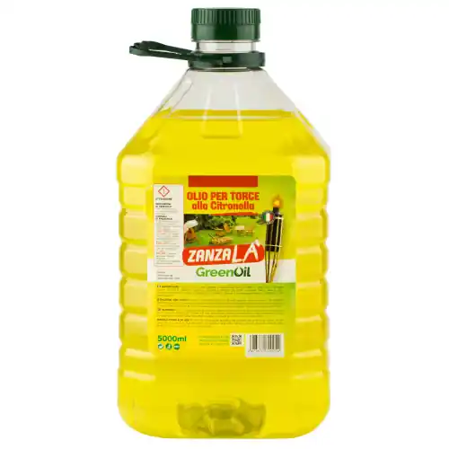 Olio alla citronella per lampade e torce confezione da 5 l esclusivamente uso esterno Beperkt Aanbod