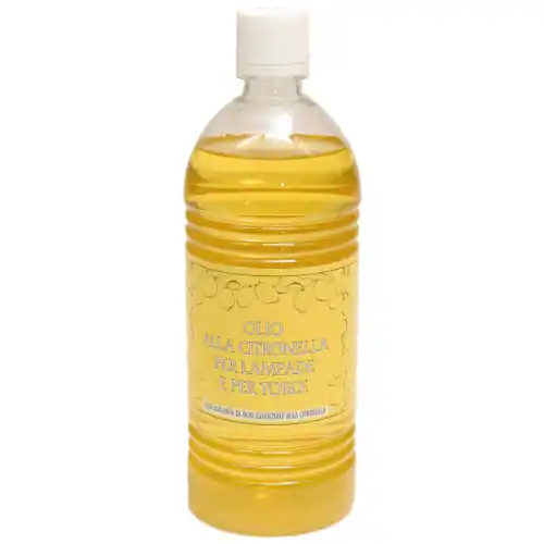 Nu Kopen Olio di paraffina alla citronella per lampade e torce confezione da 1 l esclusivamente uso esterno