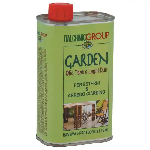 Betrouwbaar Olio protettivo per legni teak e duri 0,5 lt ambrato per barche mobili arredo giardino da esterno interno