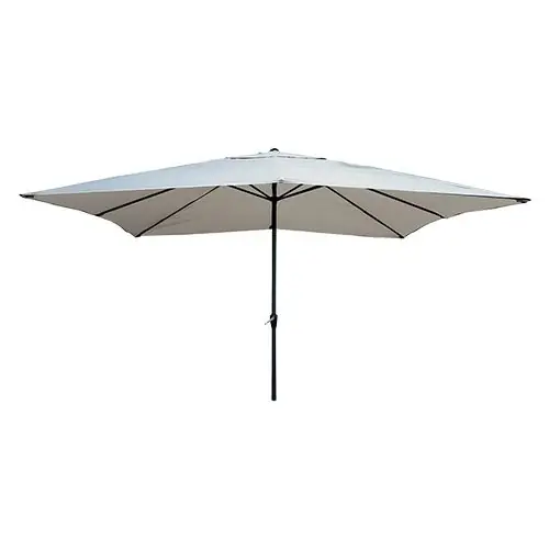 Ombrellone parasole da giardino Pully 2x3 mt con arganello per una facile apertura/chiusura fornito senza base Koop Online
