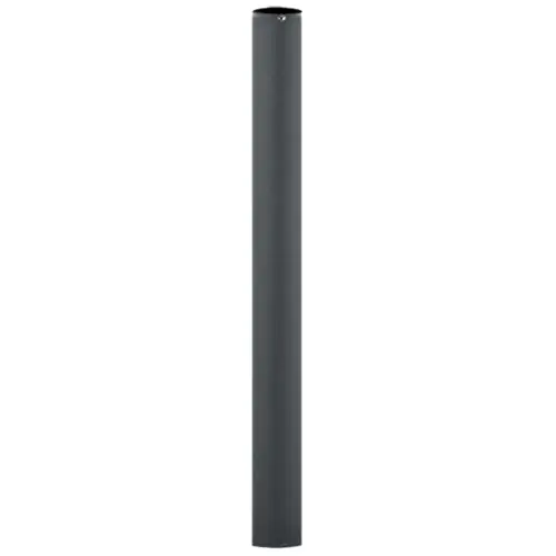Alleen Vandaag Palo lampione sistema sfera Ø 60 mm in resina antiurto nera cm 100 h per sfere giardino esterno