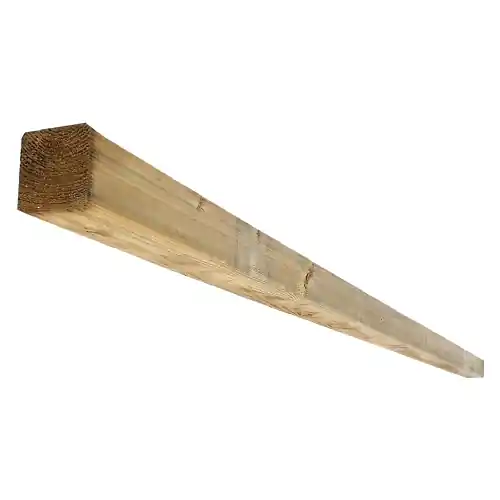 Beperkt Aanbod Palo quadro per recinzioni fissaggio e connessione di elementi modulari 9x9x210 cm in legno di pino impregnato