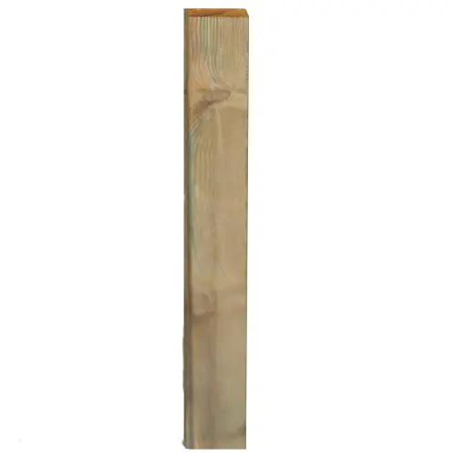 Shop Nu Palo rettangolare in legno di pino impregnato cm 2,8x14,6x300 paletto per giardino esterno