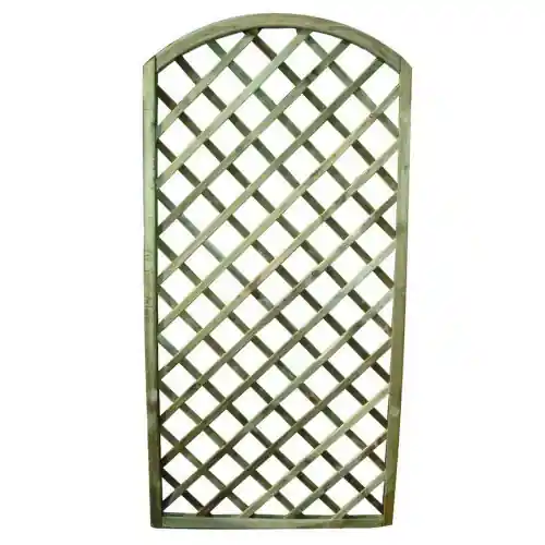 Aanbieding Pannello ad arco Toluca in legno di pino impregnato 90x180 cm per uso esterno ed interno combinabile senza sostegno