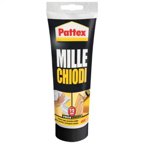 Favoriet Pattex 250 gr mille chiodi colla adesivo acrilico per montaggio fissaggio a muro