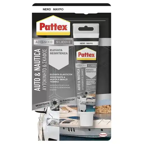 Pattex Sista silicone nero acetico 50 ml per auto nautica imbarcazioni Shop Nu