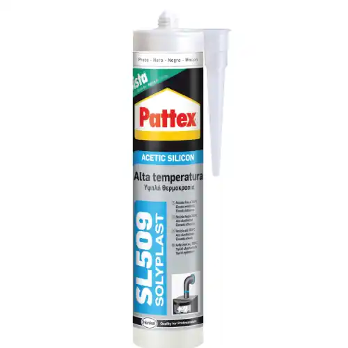 Pattex SL509 cartuccia 300 ml silicone rosso alte temperature sigillante 300°C Beperkte Voorraad