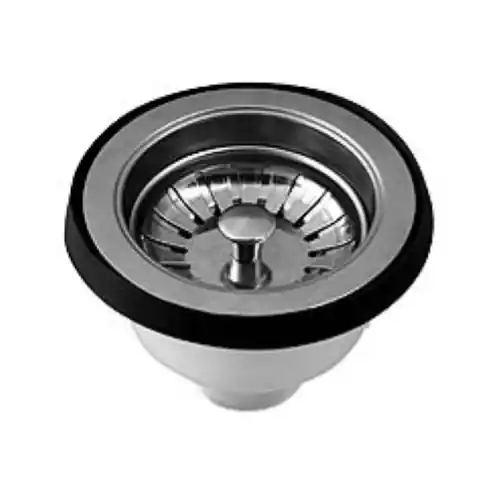 Piletta per lavello a canestro polipropilene e acciaio inox foro Ø 90 mm Lage Kosten