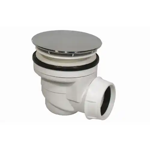 Nu Kopen Piletta sifonata per piatti doccia in PVC con dado e guarnizione 60mm per bagno doccia
