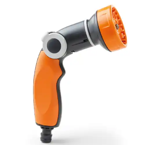 Beperkt Aanbod Pistola irrigazione multifunzione GF Art. 5541 "8 JET Easy" regolatore-modulatore di portata getto irrigazione e pulizia