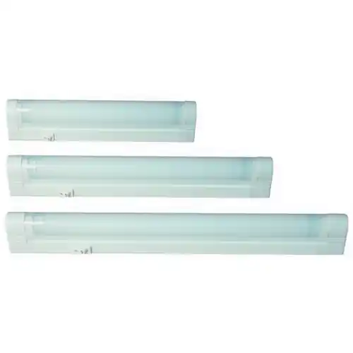 plafoniera lampada neon fluorescente T5 termoplastica 570 mm bianca 13 W Shop Nu