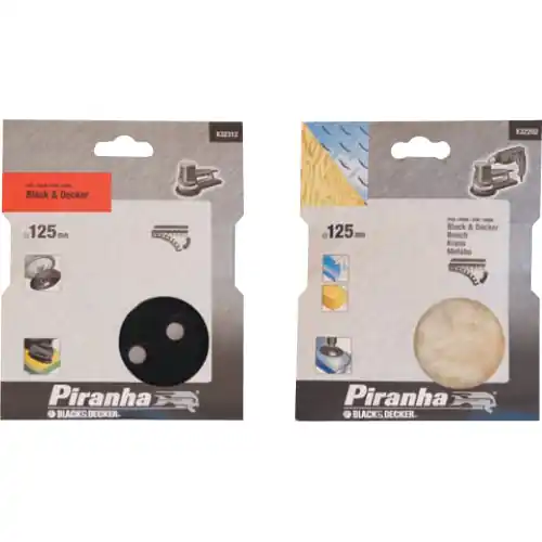 Op = Op platorello per rotorbitali Ø 125 mm piranha X32312 utensile per levigatrice