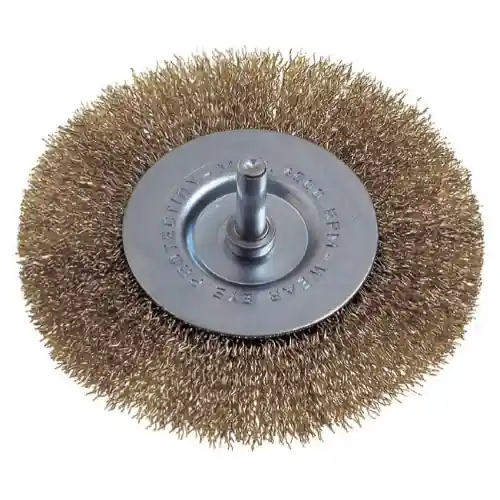 Beperkt Aanbod Poggi 469.00 spazzola circolare Ø 50 mm fili in acciaio gambo Ø 6 mm