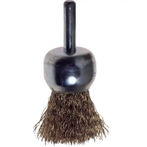 Korting Poggi 478.00 spazzola a pennello con fili in acciaio Ø 25 mm gambo 6 mm
