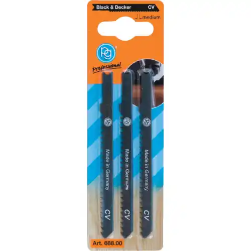 Poggi 687.00 3 lame per seghetto alternativo per legno denti grossi 70 mm Beperkte Voorraad