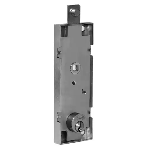 Merkproduct Prefer serratura per serrande porte basculanti scatola mm 155x55 cilindro ottone