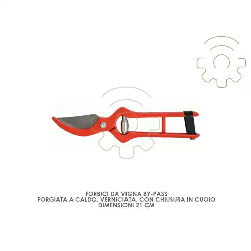 Pro Garden forbici da vigna By-pass 21 cm per pota potatura piante giardino Gratis Retour