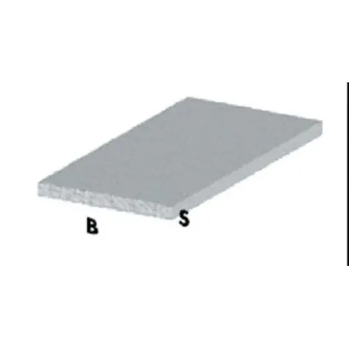 Veilige Betaling profilo piatto cm 100 h argento 12x2 mm profili alluminio asta barra