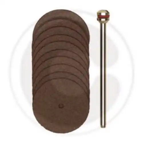 PROXXON 28810 10 MOLETTE TRONCATRICI MOLE AL CORINDONE ACCIAIO METALLI PLASTICA Exclusieve Aanbieding