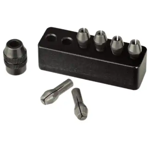 Proxxon 28940 set 6 pinze di serraggio in acciaio Micromot pinza ghiera Direct Beschikbaar
