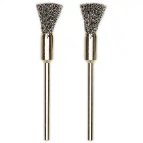 Aanbieding PROXXON 28951 2 SPAZZOLE IN ACCIAIO A PENNELLO 8 mm. PER TOGLIERE RUGGINE