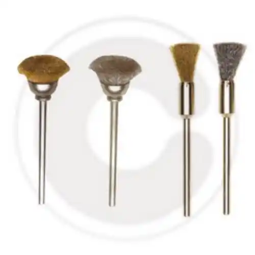 Weekendaanbieding PROXXON 28963 2 SPAZZOLE IN OTTONE A PENNELLO MM. 13 SPAZZOLA METALLI