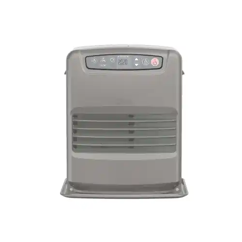 Qlima SRE0031TC stufa stufetta laser a combustibile liquido con accensione elettronica e timer 3.1 Kw Finale Uitverkoop