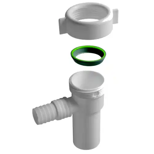 Weekendaanbieding raccordo magnum per sifoni di lavatrice lavastoviglie attacco 1"1/2" ricambio