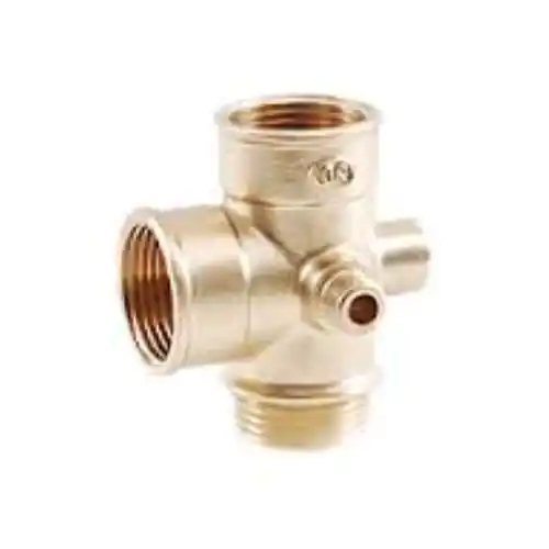 Fabrieksprijs raccordo valvola collettore a 5 vie per autoclave in ottone MF 1" filettato