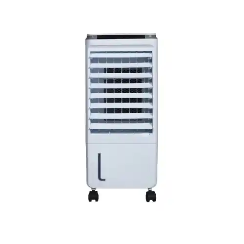 Raffrescatore d‘aria a tripla funzione aria raffreddatore e umidificatore con 3 velocità portata aria 300 m3/h con alette Favoriet