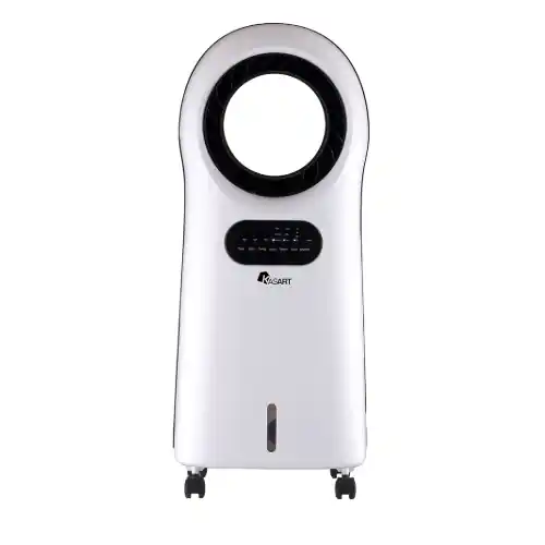 Hoge Kwaliteit Raffrescatore evaporativo ionizzatore ventilatore nebulizzatore portatile 90 W 4 funzioni e 3 velocità per 20 m2 ca.