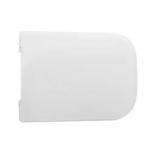 Uitverkoop Rak Caroline sedile wc con soft closing in termoindurente bianco 43,5x34,5 cm con cerniere tipo C fisse ricambio copriwater bagno con chiusura rallentata