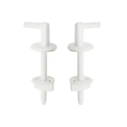 Nu Kopen Rak Ceramics Kit cerniere per sedile wc 180-K900 in plastica di colore bianco set di ricambio per copriwater vaso