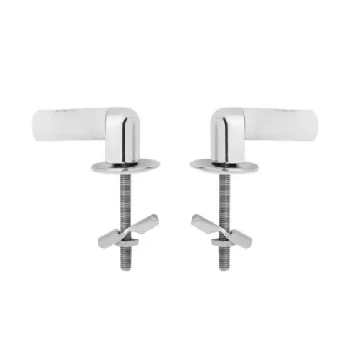 Rak Ceramics kit cerniere rallentate per sedile Metropolitan soft close 182-H901 ricambio copriwater accessori per sedile wc Beperkt Aanbod