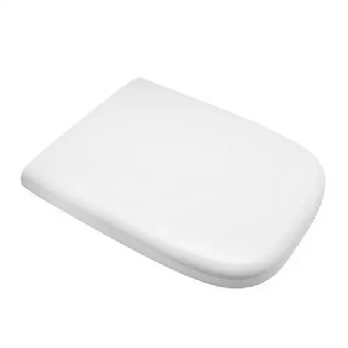 Rak Ceramics Origin sedile wc 42,5x36,2 cm in termoindurente bianco forma 5 cerniere C regolabili interasse 14-15 cm ricambio copriwater tavoletta bagno Populair